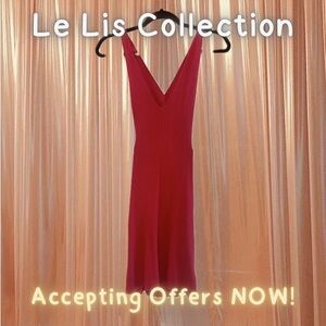 Le Lis Magenta Mini Dress